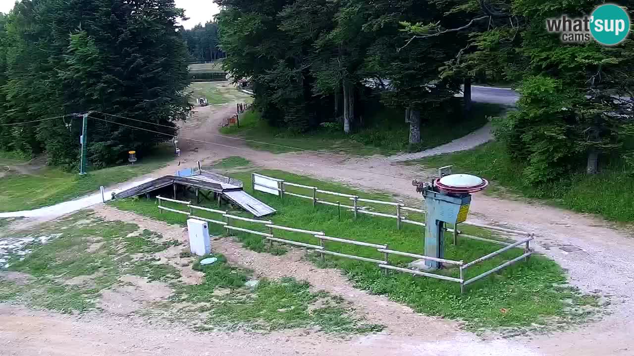 Smučišče Mariborsko Pohorje – spletna kamera Ruška zgoraj