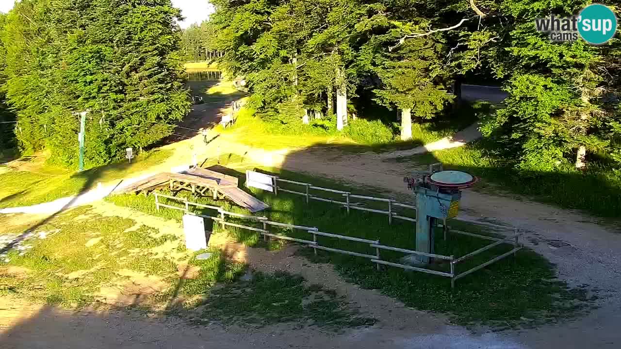 Smučišče Mariborsko Pohorje – spletna kamera Ruška zgoraj