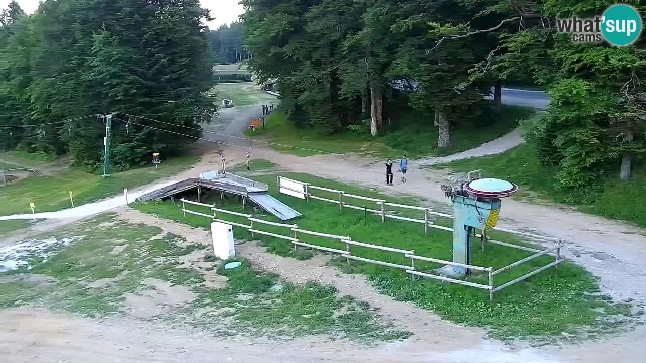 Smučišče Mariborsko Pohorje – spletna kamera Ruška zgoraj