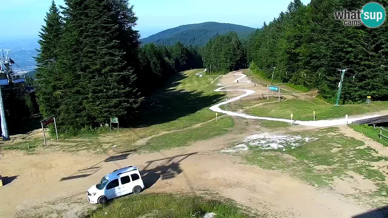 Pohorje – Areh – Pogled na vlečnico Ruška