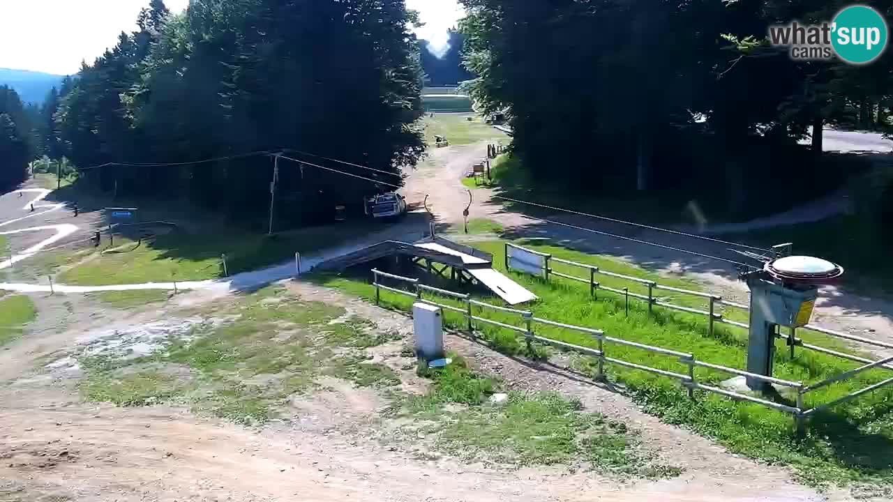 Smučišče Mariborsko Pohorje – spletna kamera Ruška zgoraj