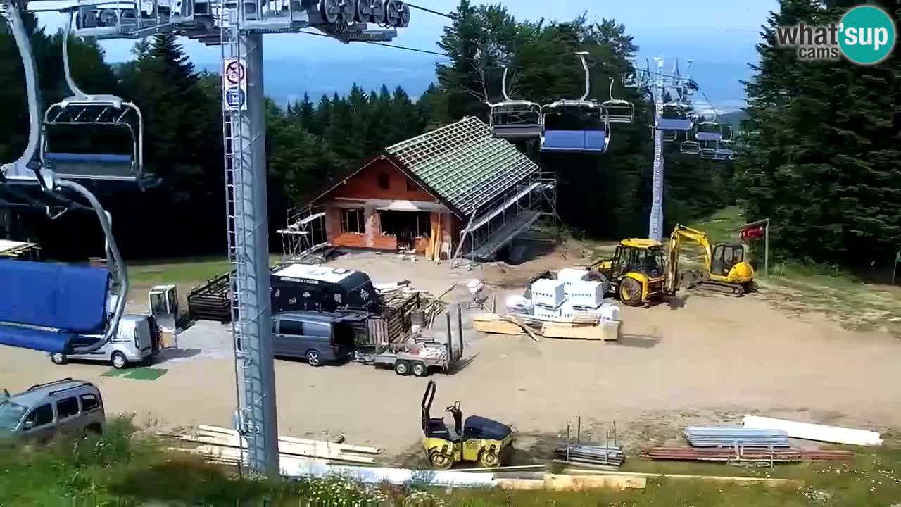 Pohorje – Areh – Pogled na vlečnico Ruška