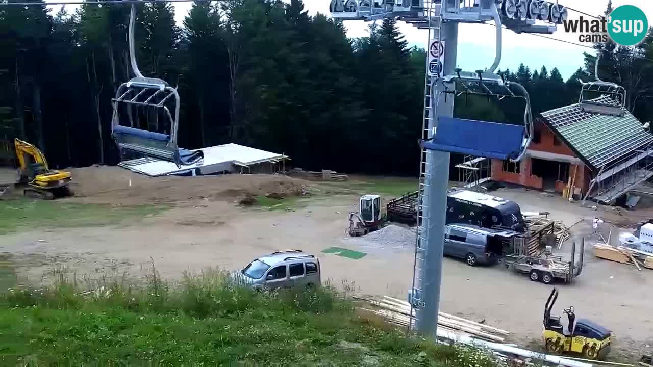 Smučišče Mariborsko Pohorje – spletna kamera Ruška zgoraj