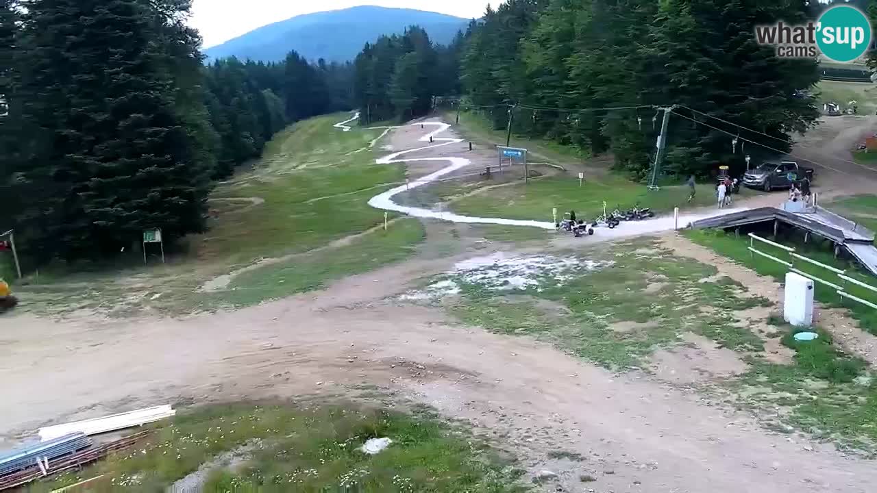 Skijalište Maribor Pohorje web kamera Ruška