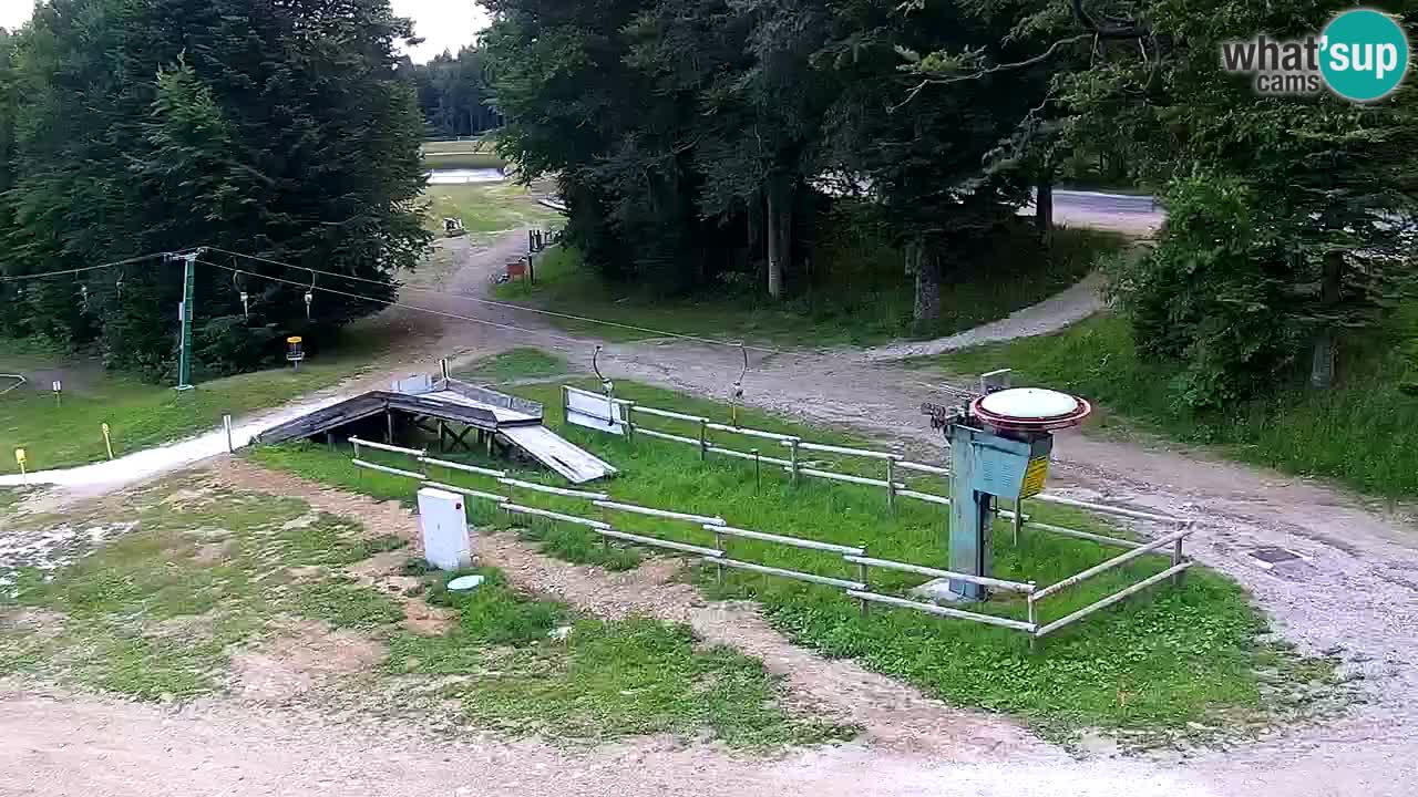 Pohorje – Areh – Pogled na vlečnico Ruška