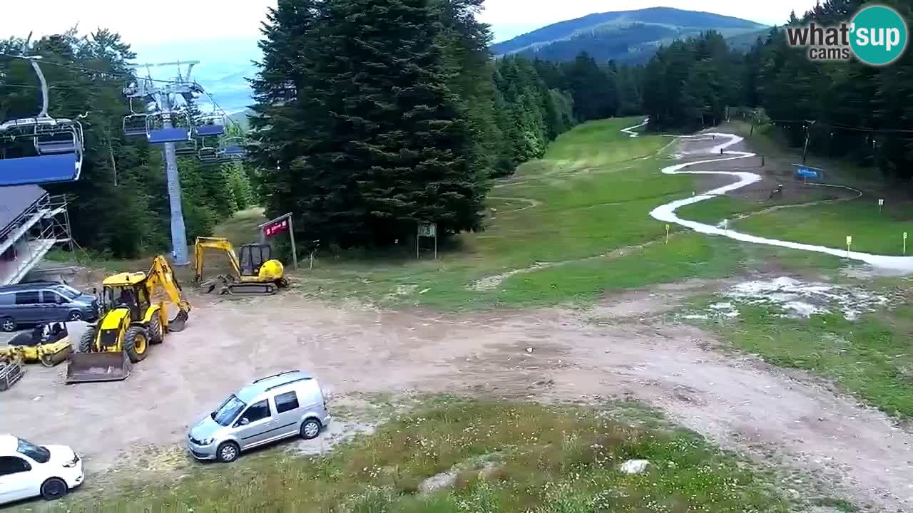 SKI Maribor Pohorje webcam Ruška