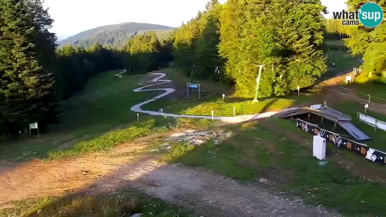 Stations de ski Maribor Pohorje web cam Ruška
