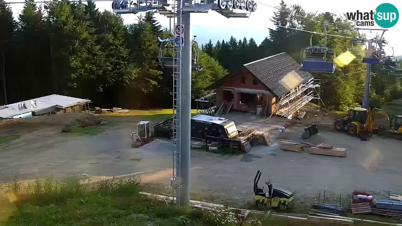 Stations de ski Maribor Pohorje web cam Ruška