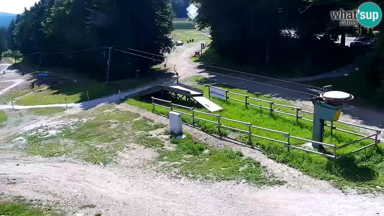 Stations de ski Maribor Pohorje web cam Ruška