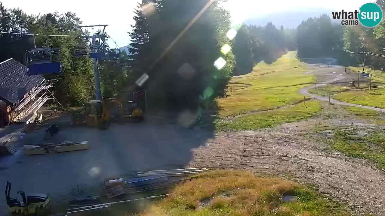 Stations de ski Maribor Pohorje web cam Ruška