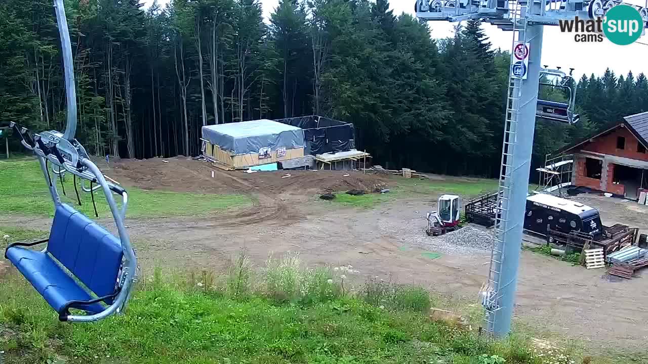 Pohorje – Areh – Pogled na vlečnico Ruška