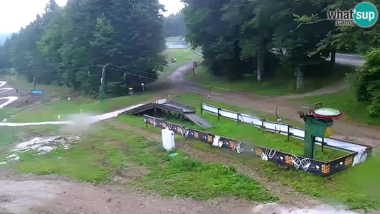Smučišče Mariborsko Pohorje – spletna kamera Ruška zgoraj