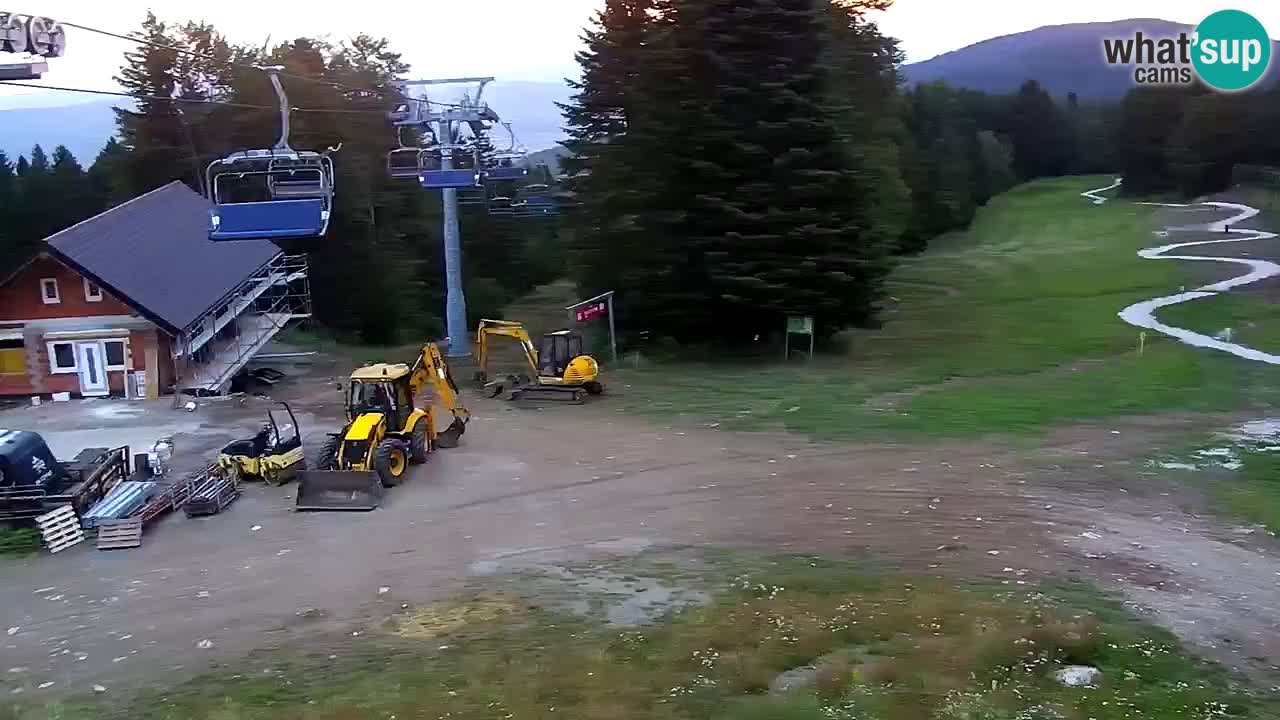 SKI Maribor Pohorje webcam Ruška