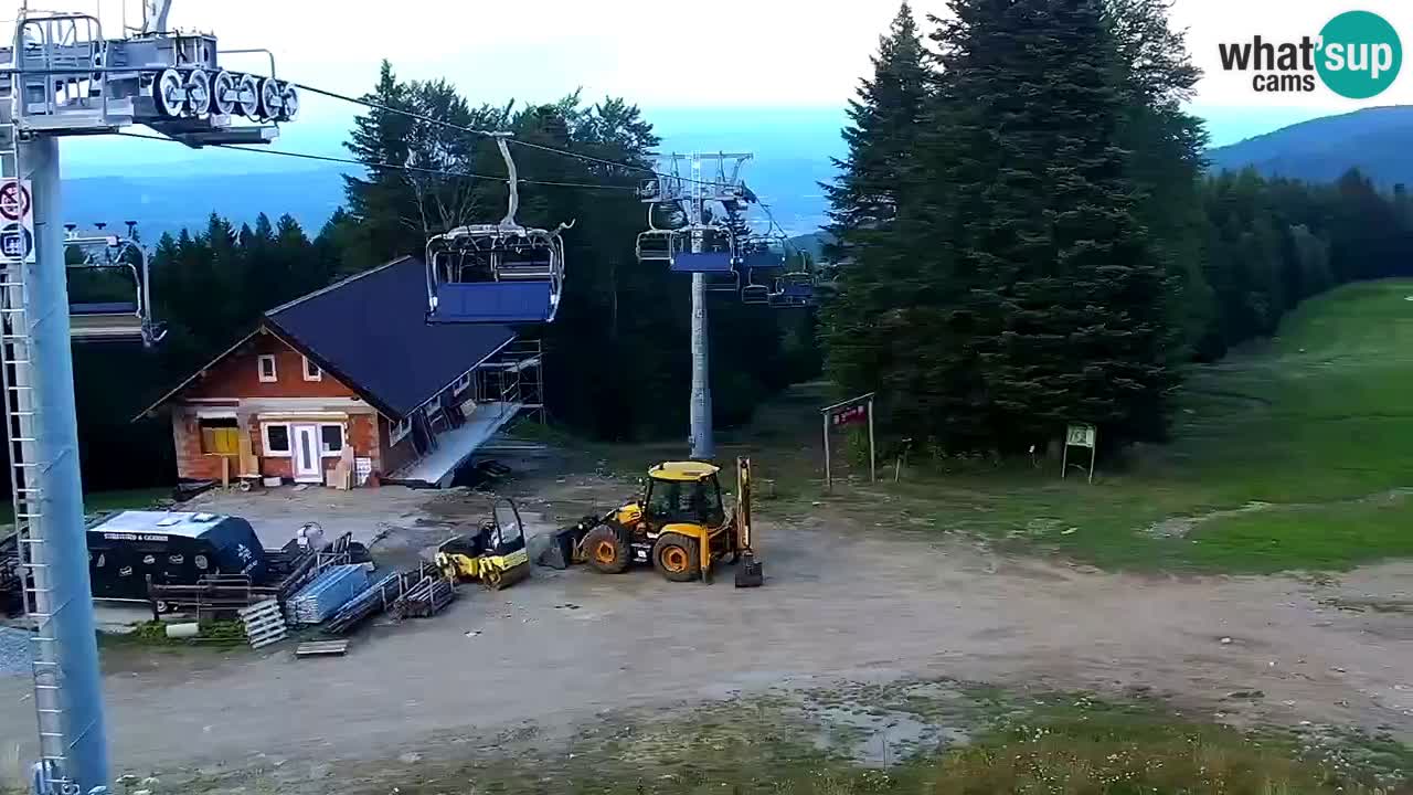 SKI Maribor Pohorje webcam Ruška