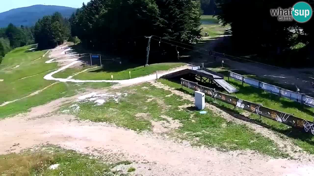 Smučišče Mariborsko Pohorje – spletna kamera Ruška zgoraj