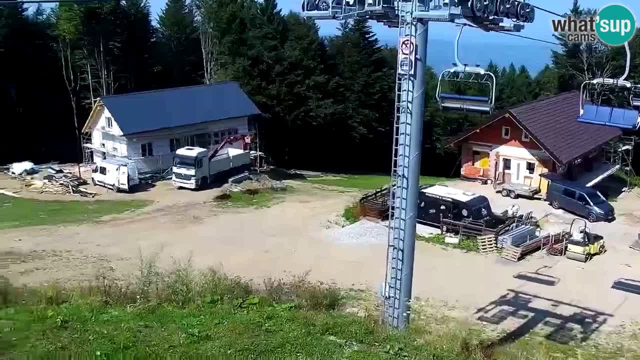 Smučišče Mariborsko Pohorje – spletna kamera Ruška zgoraj