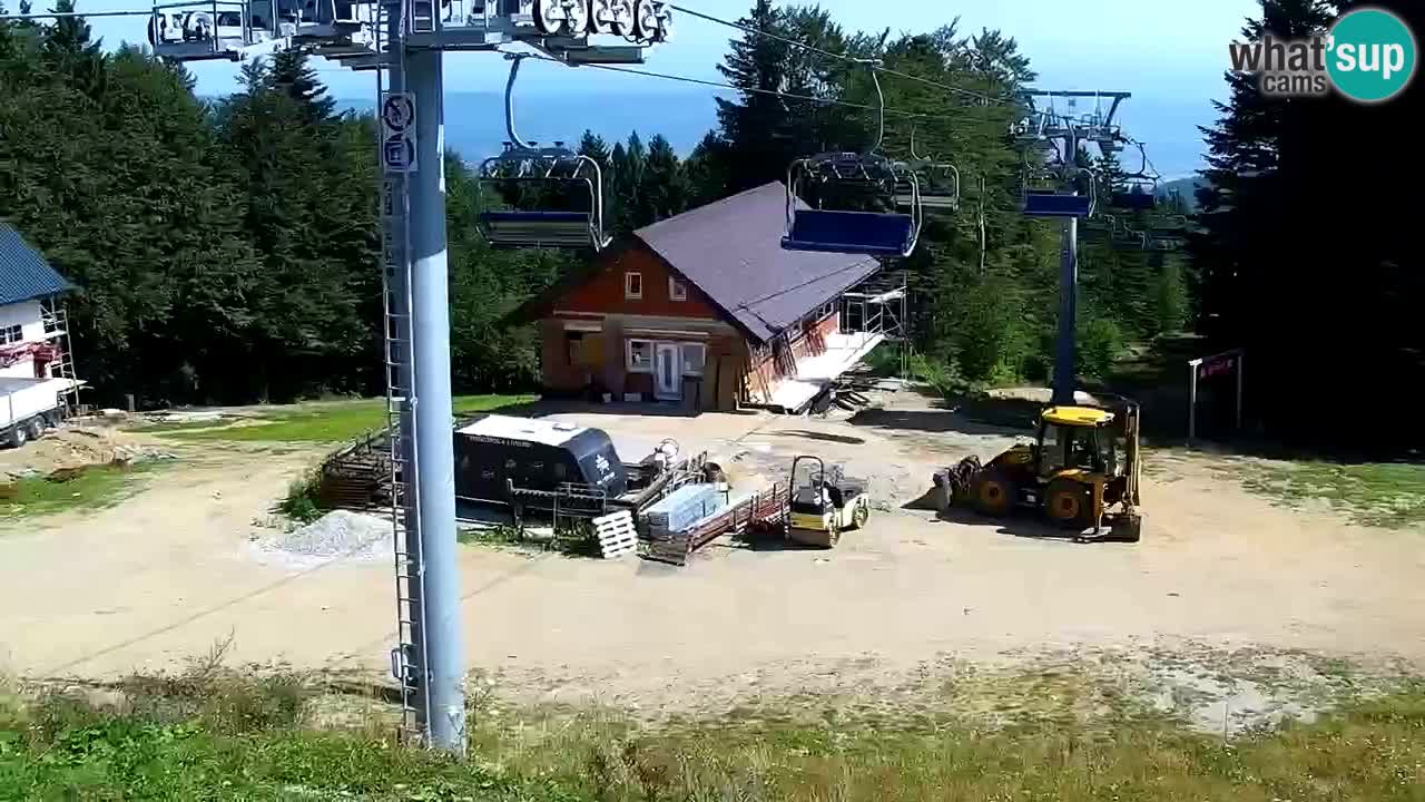 Stations de ski Maribor Pohorje web cam Ruška