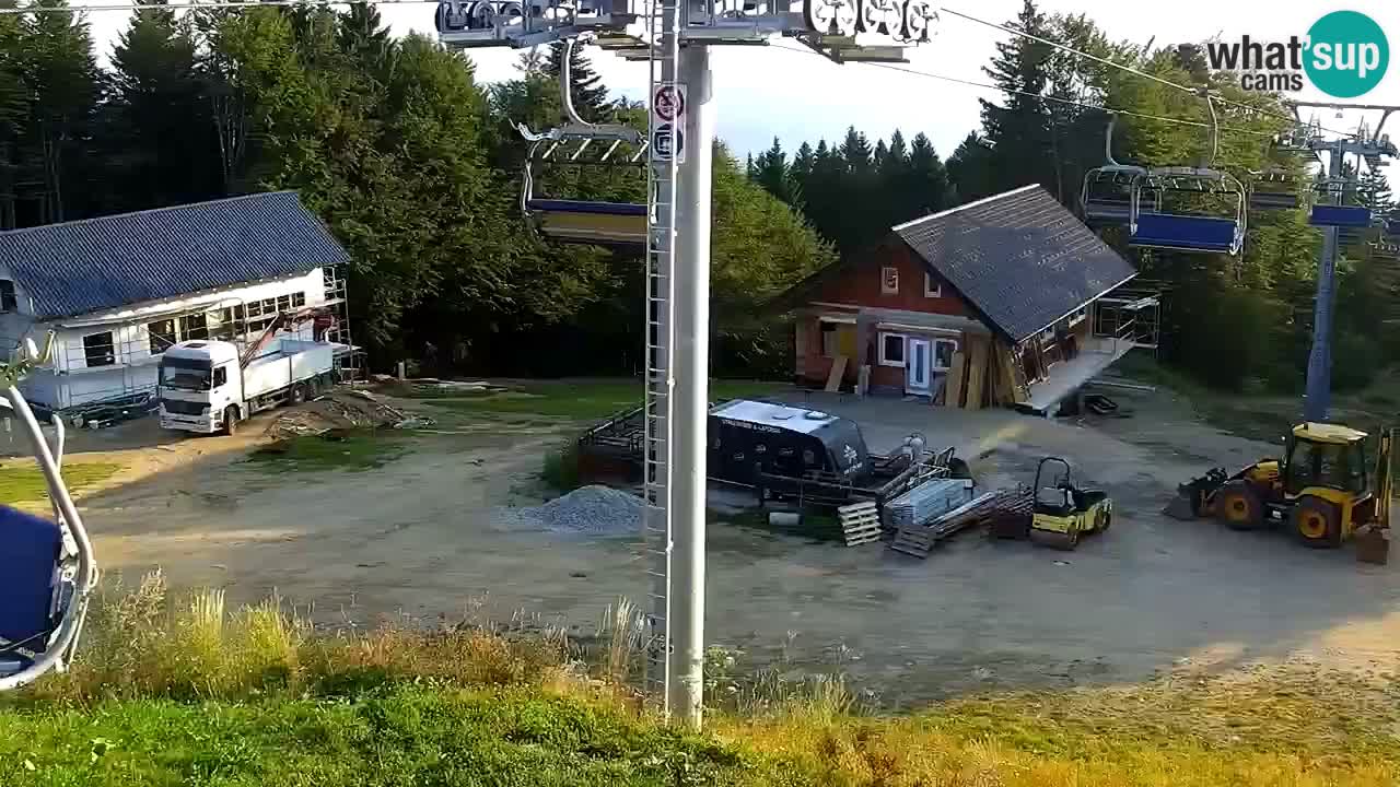 Smučišče Mariborsko Pohorje – spletna kamera Ruška zgoraj