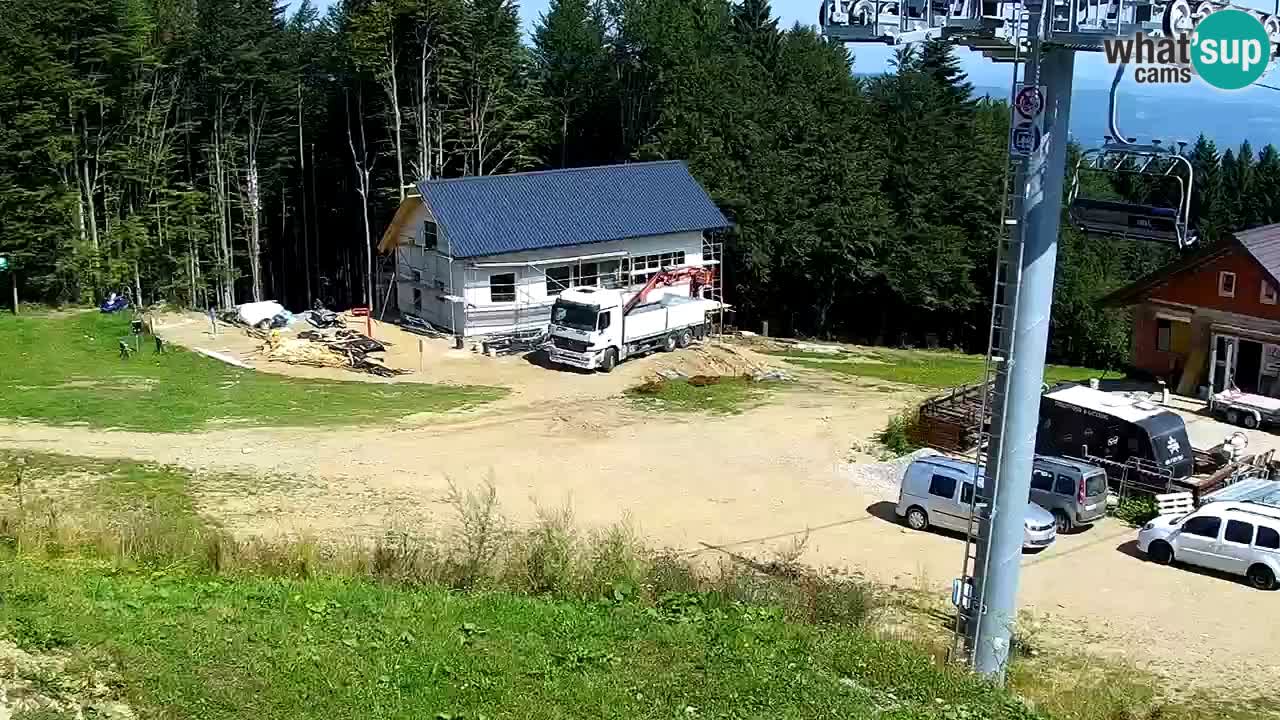 Skijalište Maribor Pohorje web kamera Ruška