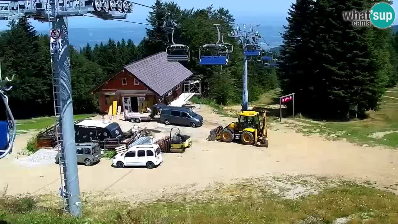 Skijalište Maribor Pohorje web kamera Ruška