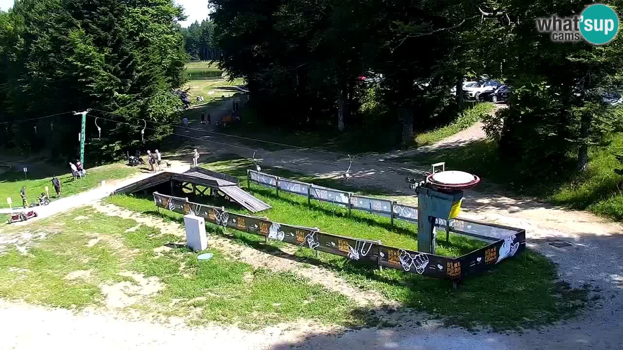 Smučišče Mariborsko Pohorje – spletna kamera Ruška zgoraj