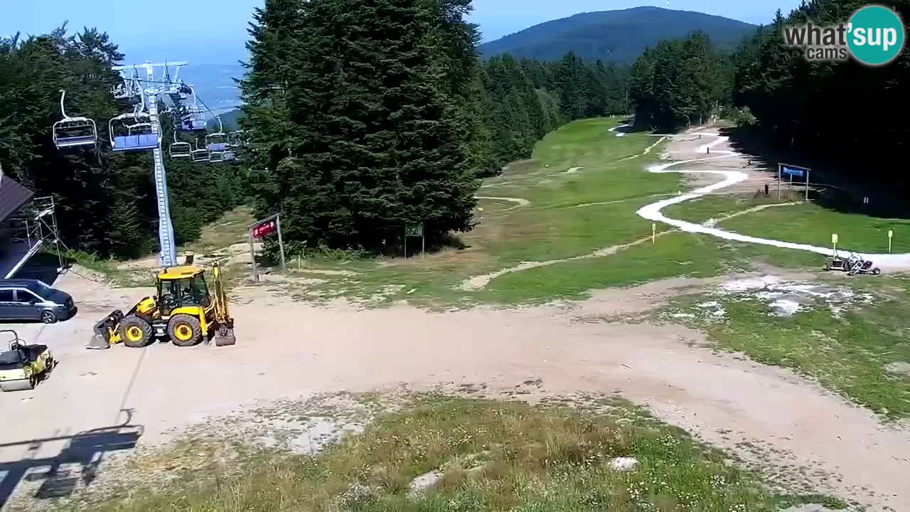 Skijalište Maribor Pohorje web kamera Ruška