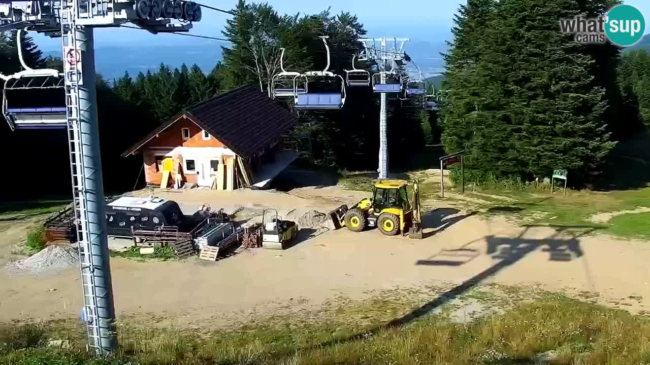 Skijalište Maribor Pohorje web kamera Ruška