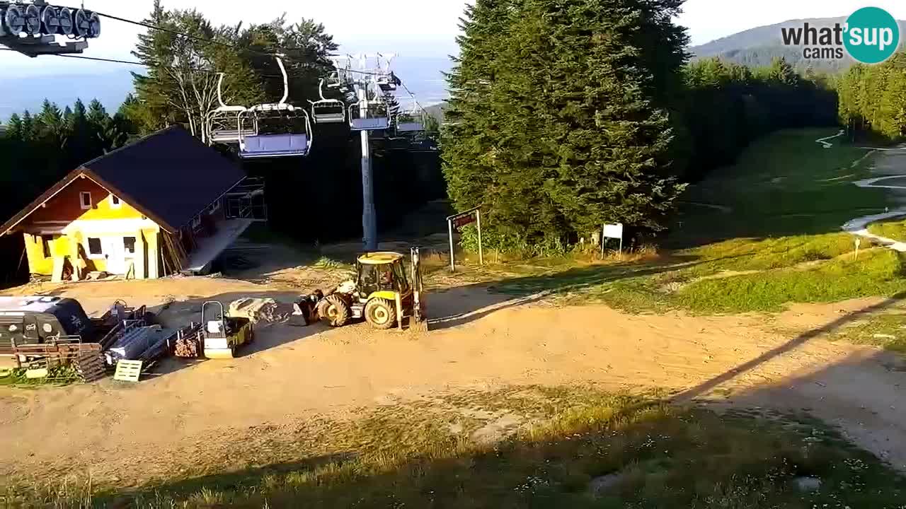 Skijalište Maribor Pohorje web kamera Ruška