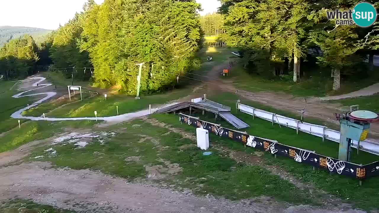Smučišče Mariborsko Pohorje – spletna kamera Ruška zgoraj
