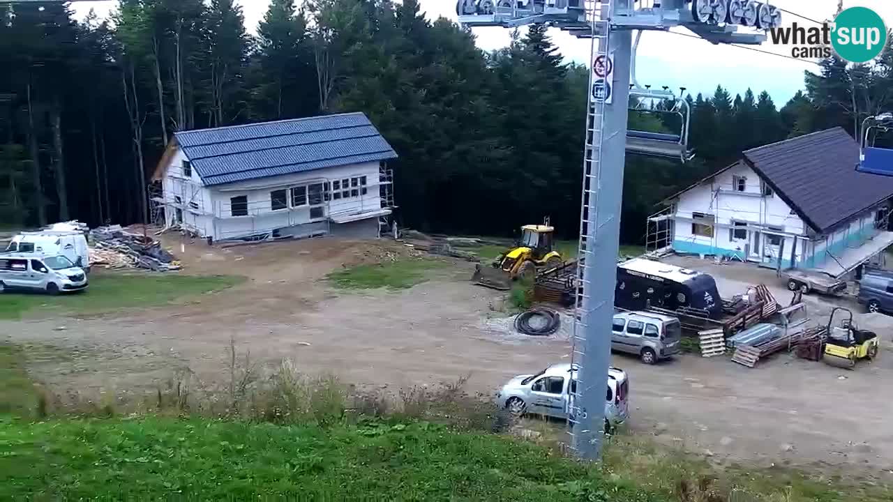 Smučišče Mariborsko Pohorje – spletna kamera Ruška zgoraj