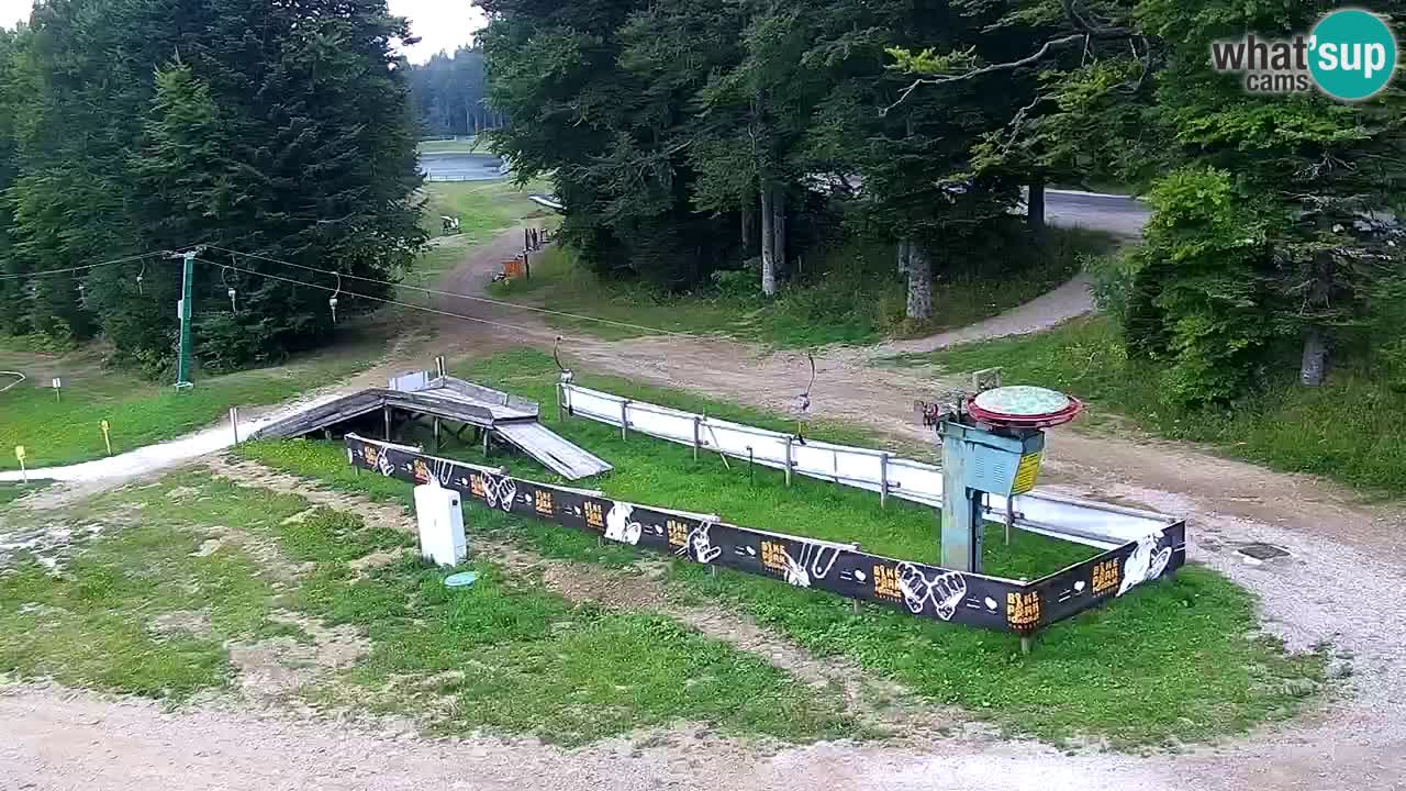Smučišče Mariborsko Pohorje – spletna kamera Ruška zgoraj
