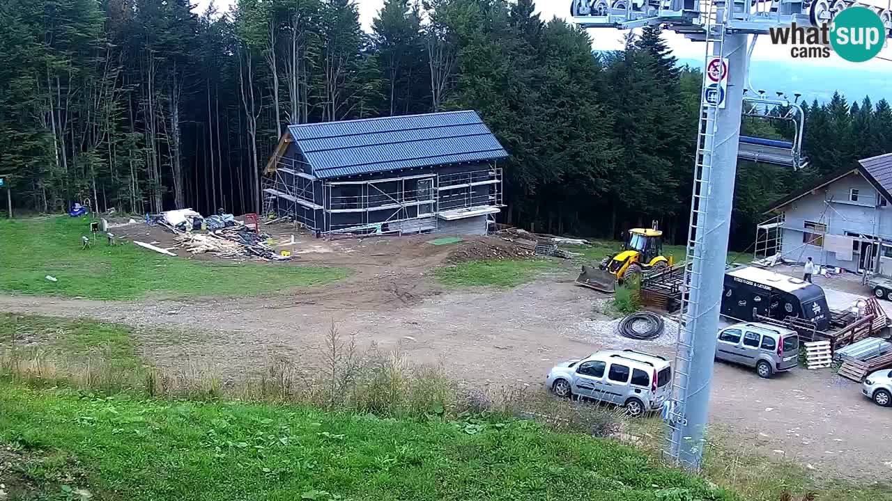 Smučišče Mariborsko Pohorje – spletna kamera Ruška zgoraj