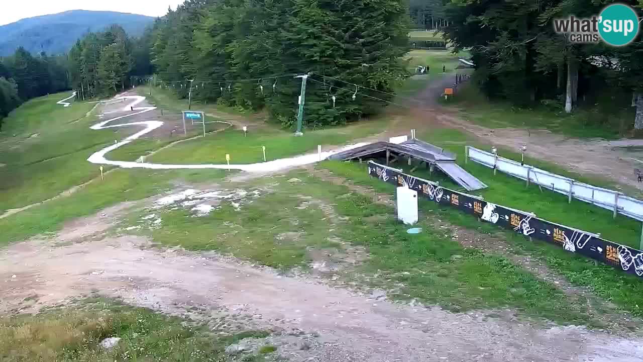 Smučišče Mariborsko Pohorje – spletna kamera Ruška zgoraj