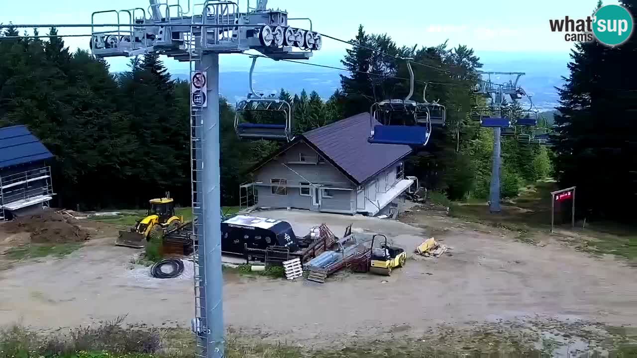 Smučišče Mariborsko Pohorje – spletna kamera Ruška zgoraj