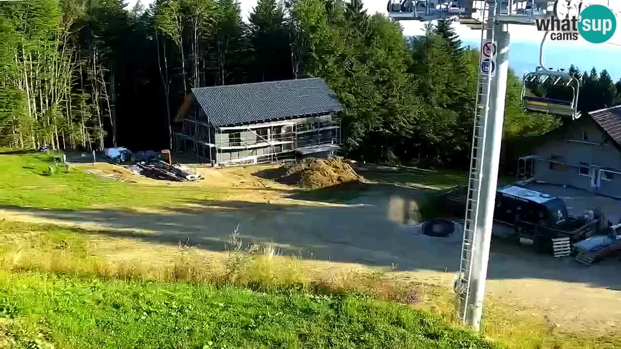 Smučišče Mariborsko Pohorje – spletna kamera Ruška zgoraj