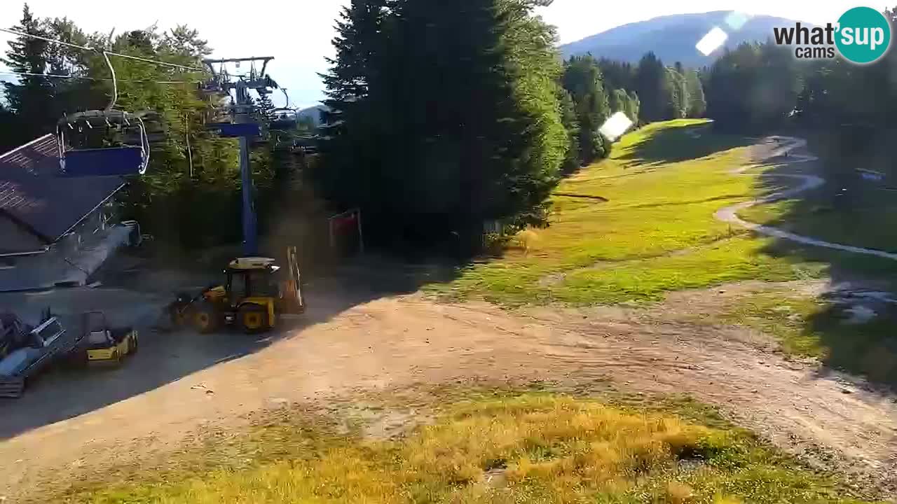 Smučišče Mariborsko Pohorje – spletna kamera Ruška zgoraj