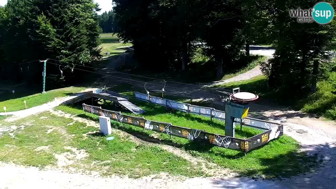 Smučišče Mariborsko Pohorje – spletna kamera Ruška zgoraj