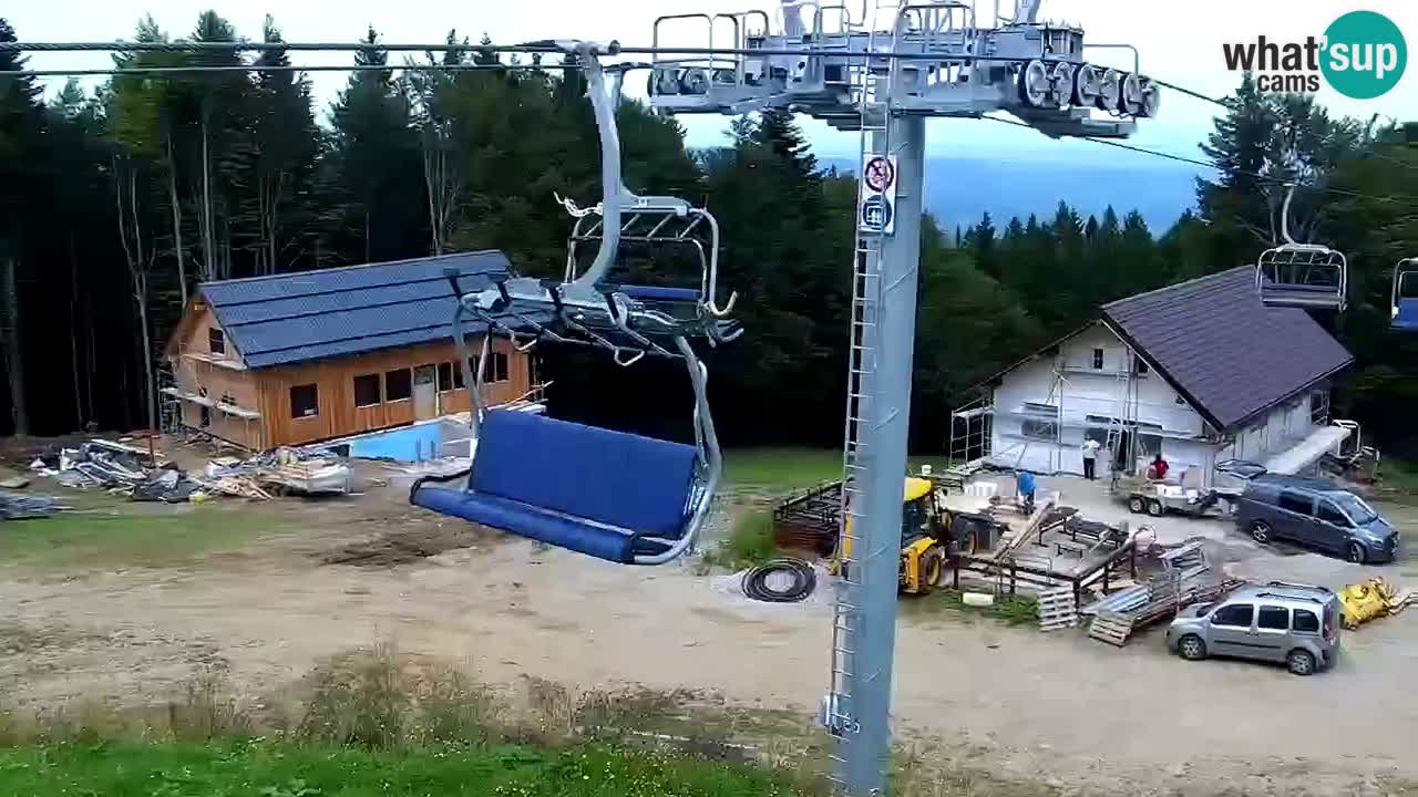 Smučišče Mariborsko Pohorje – spletna kamera Ruška zgoraj