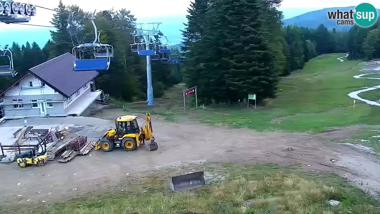 Smučišče Mariborsko Pohorje – spletna kamera Ruška zgoraj