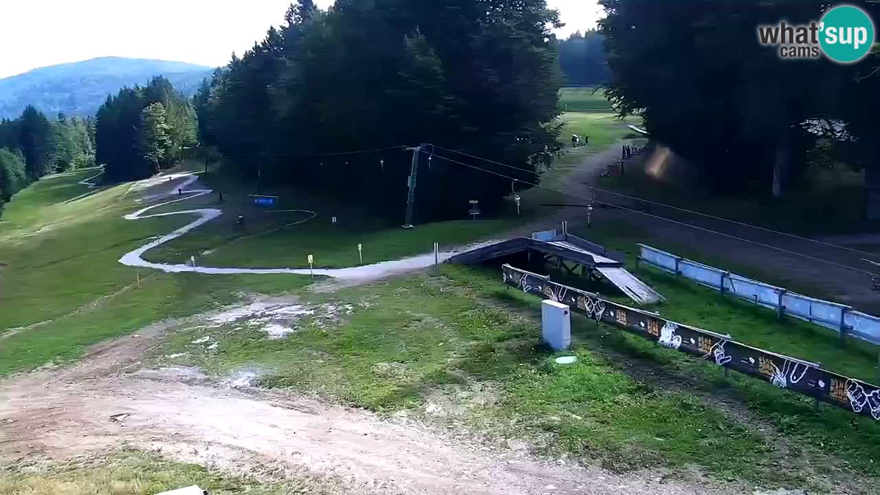Smučišče Mariborsko Pohorje – spletna kamera Ruška zgoraj