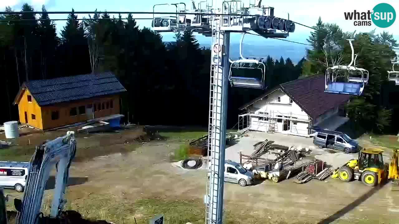 Smučišče Mariborsko Pohorje – spletna kamera Ruška zgoraj