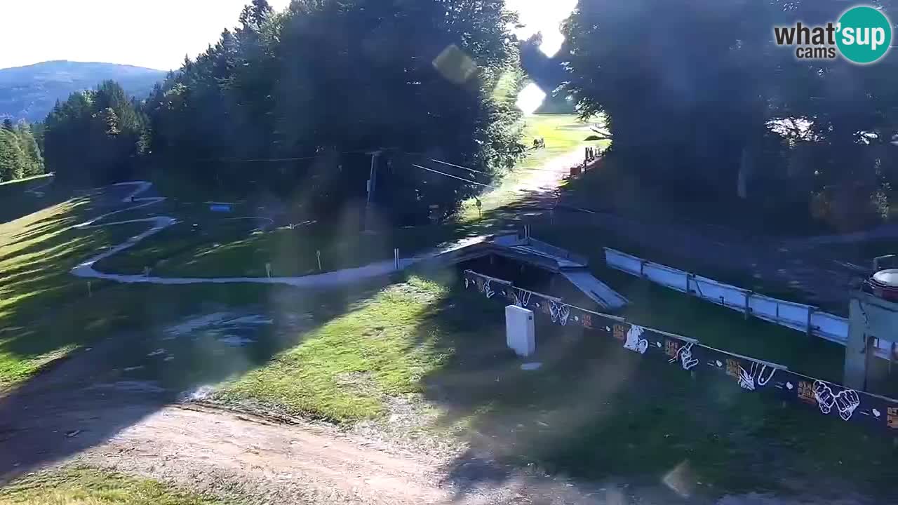 Stations de ski Maribor Pohorje web cam Ruška