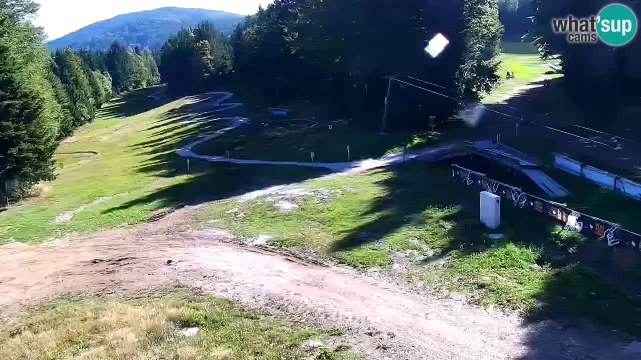 Smučišče Mariborsko Pohorje – spletna kamera Ruška zgoraj