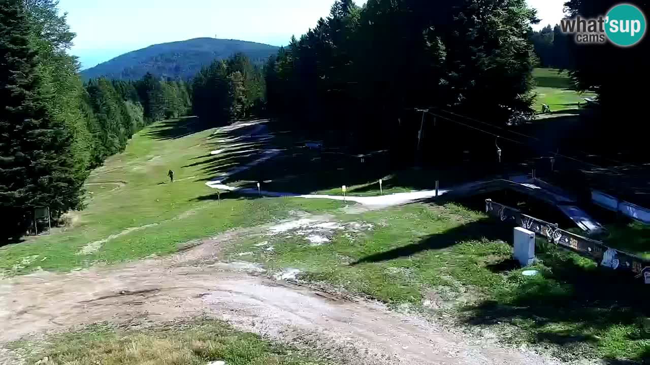 Smučišče Mariborsko Pohorje – spletna kamera Ruška zgoraj