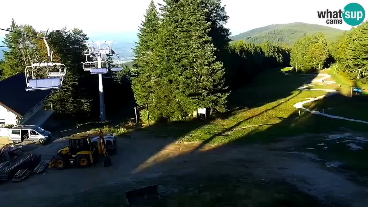 Smučišče Mariborsko Pohorje – spletna kamera Ruška zgoraj