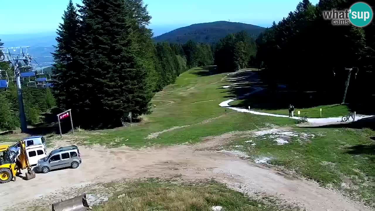 Stations de ski Maribor Pohorje web cam Ruška