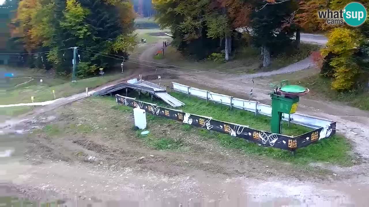 Stations de ski Maribor Pohorje web cam Ruška