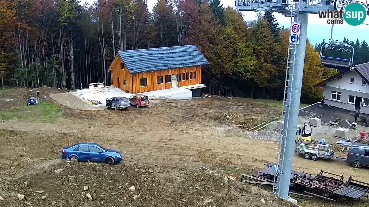 Smučišče Mariborsko Pohorje – spletna kamera Ruška zgoraj