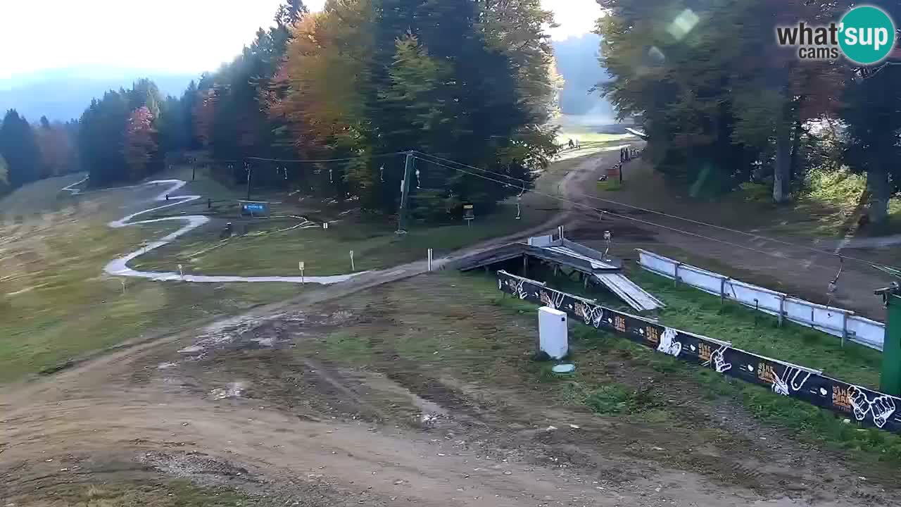 Stations de ski Maribor Pohorje web cam Ruška