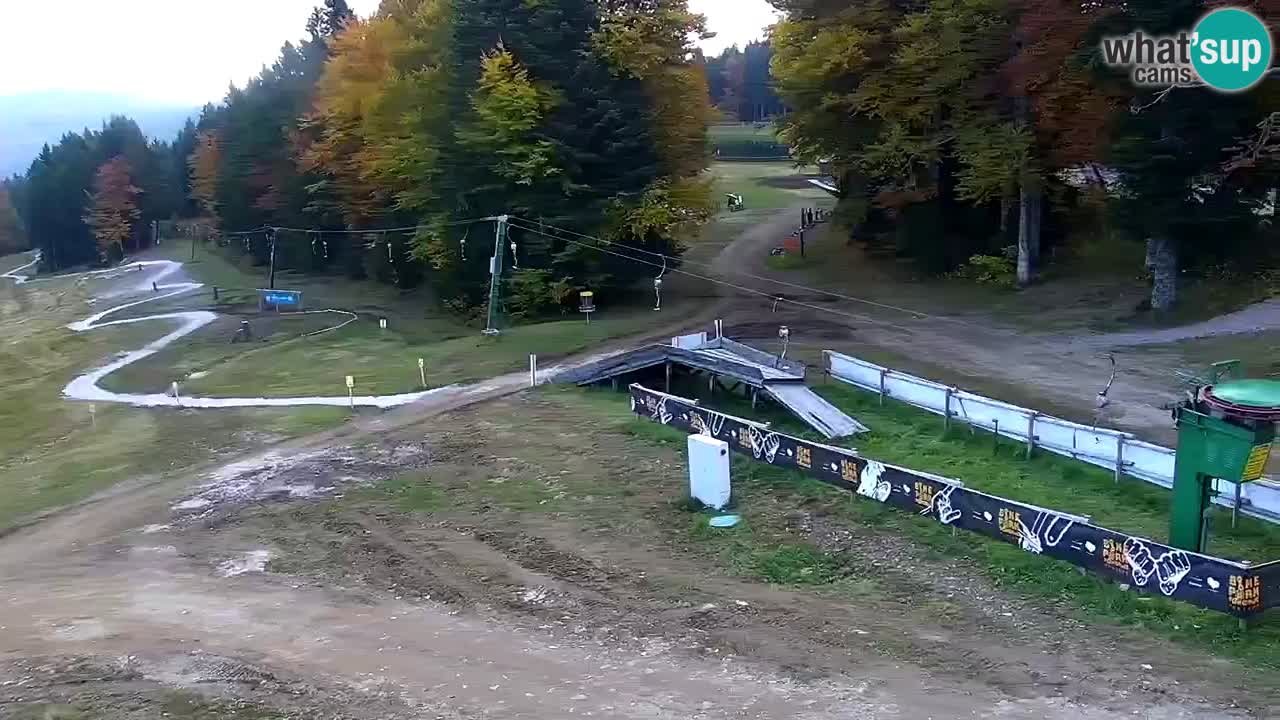 Smučišče Mariborsko Pohorje – spletna kamera Ruška zgoraj